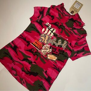 🩷Y2K 2000s Harajuku Camouflage Short-sleeves Tshirt